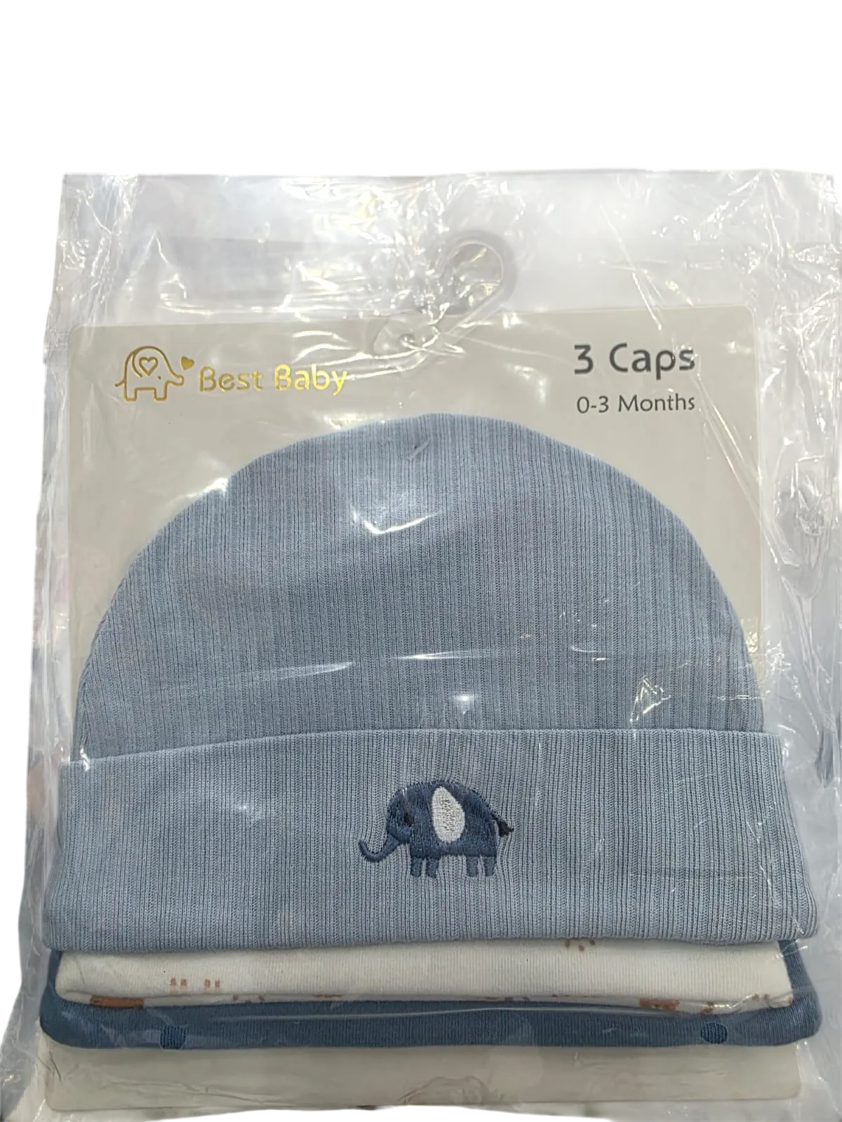 Best Baby 3Pc Caps Bs73695