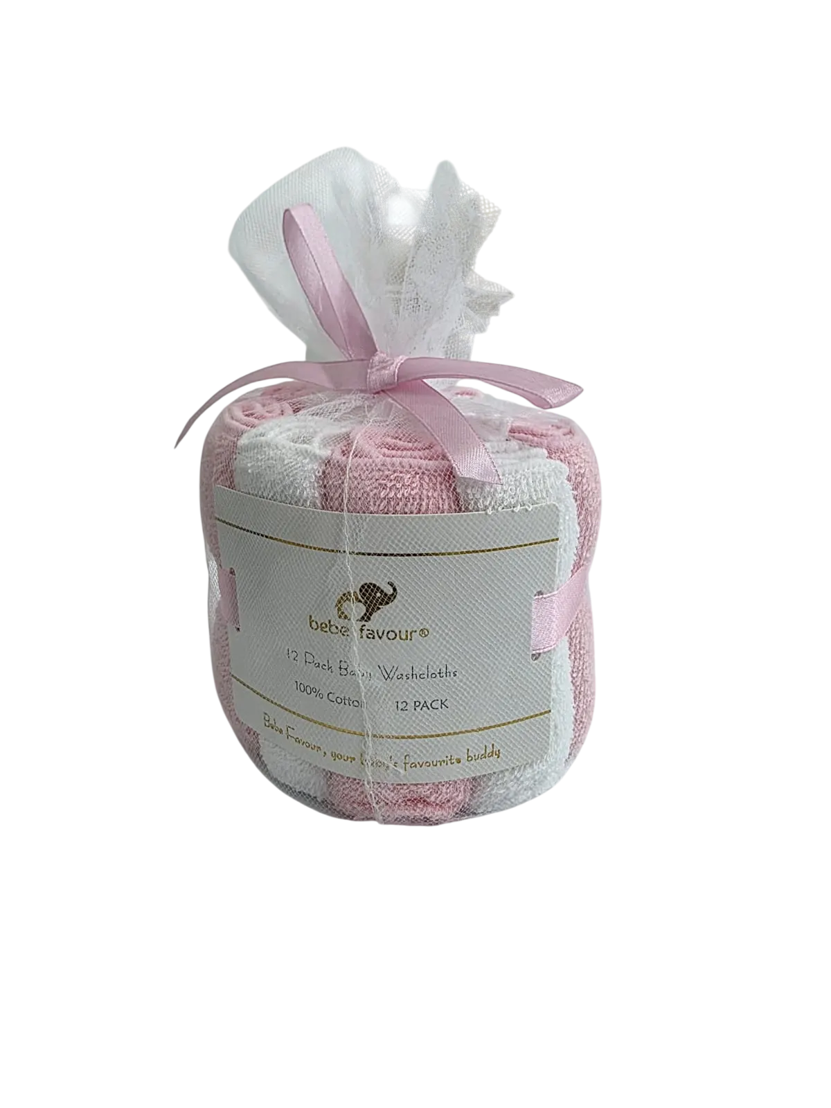 Bebe Favour Wash Cloth 12 Pck Bp61191