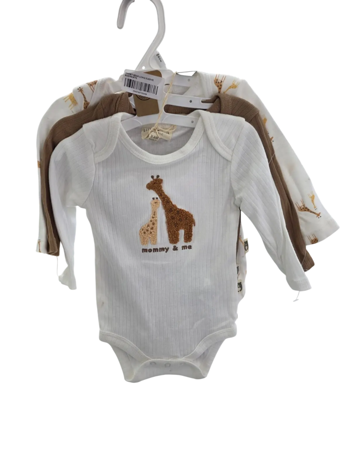 Rabbit Bear Long Sleeve Bodysuits