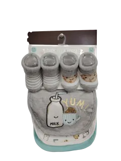 Duck Duck Goose 3Pc Bibs & Socks – image 3