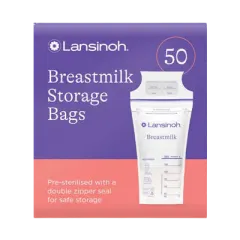 Lansinoh Storage Bags 50'S