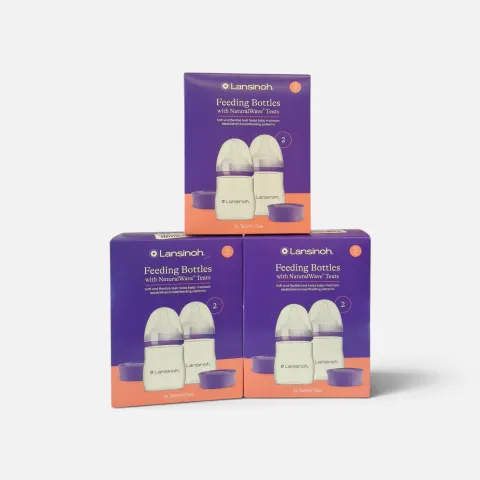 Lansinoh Feeding Bottle 2*160 Ml
