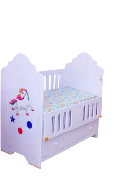 Mdf Wooden  Babycot
