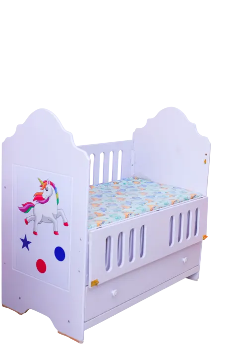 Mdf Wooden  Babycot
