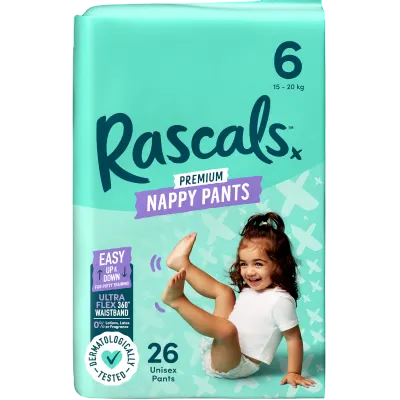 Rascals Premium Pants Size 6-26Pc