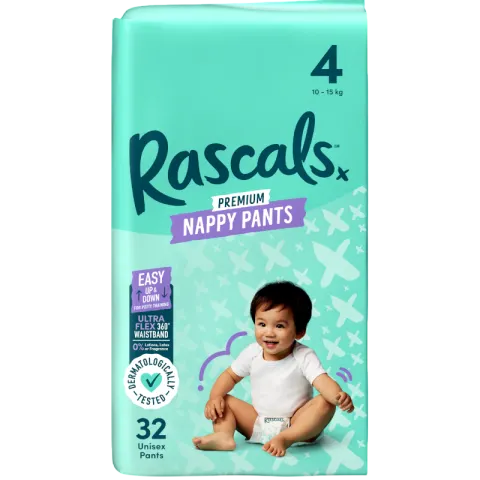 Rascals Premium Pants Size 4-32Pc