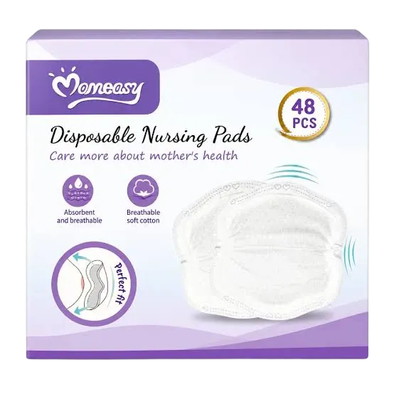 Mom Easy Disposable Breast Pads 48Pcs Code 45829