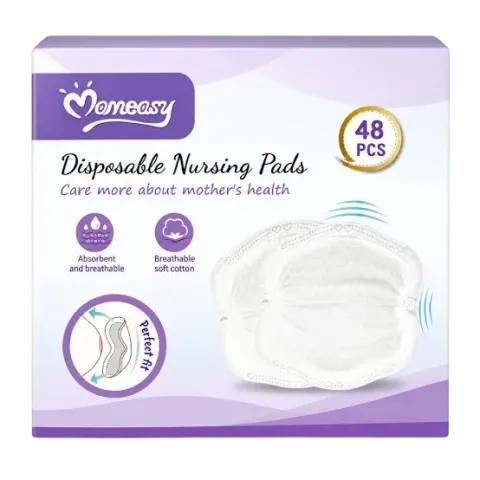 Mom Easy Disposable Breast Pads 48Pcs Code 45829