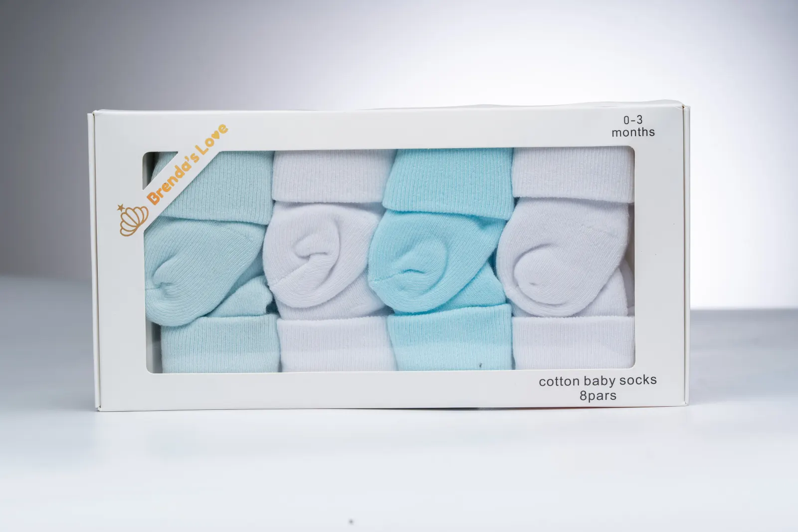 Brenda Love 8Pc Socks