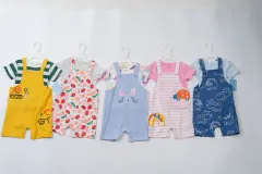 Tedmimak 2Pc Dangaree Short – image 2