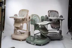 Feeding Chair 3 In 1 With Walker 015 Green – image 3