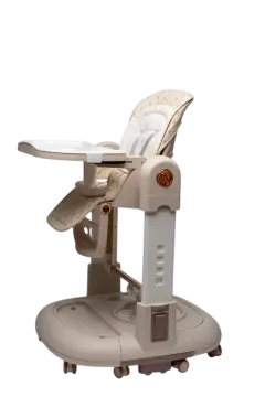 Feeding Chair 3 In 1 With Walker 015 Khaki