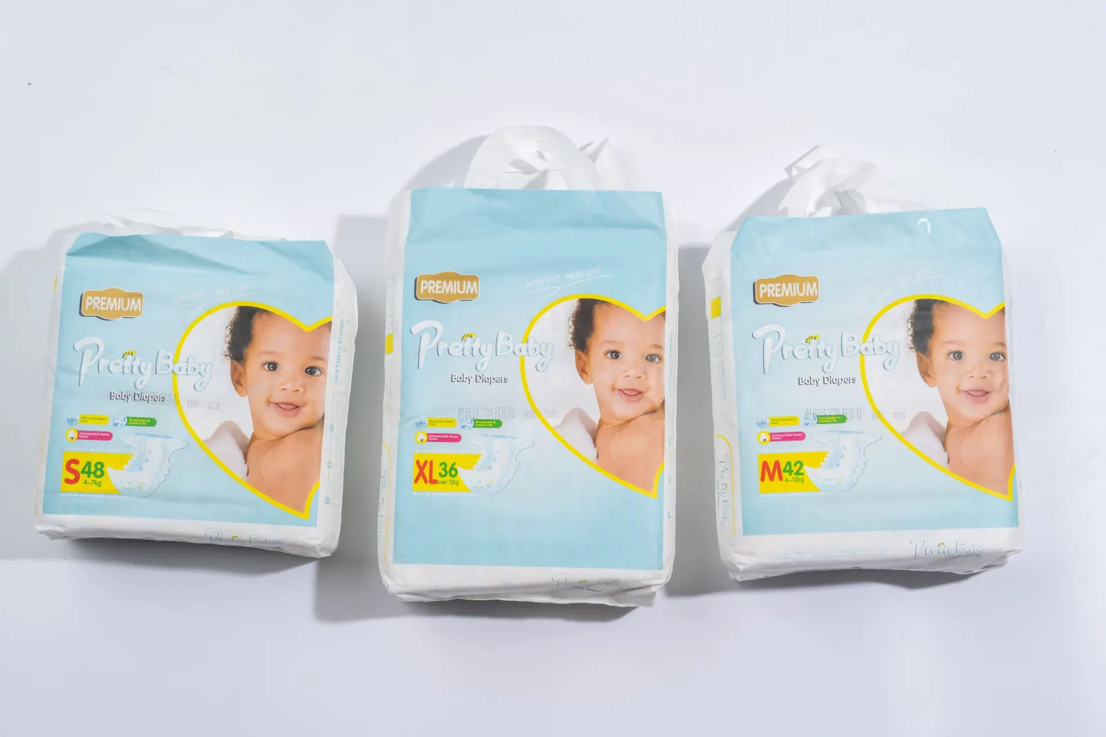 Pretty Baby Premium Diapers Xl
