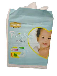 Pretty Baby Premium Diapers L