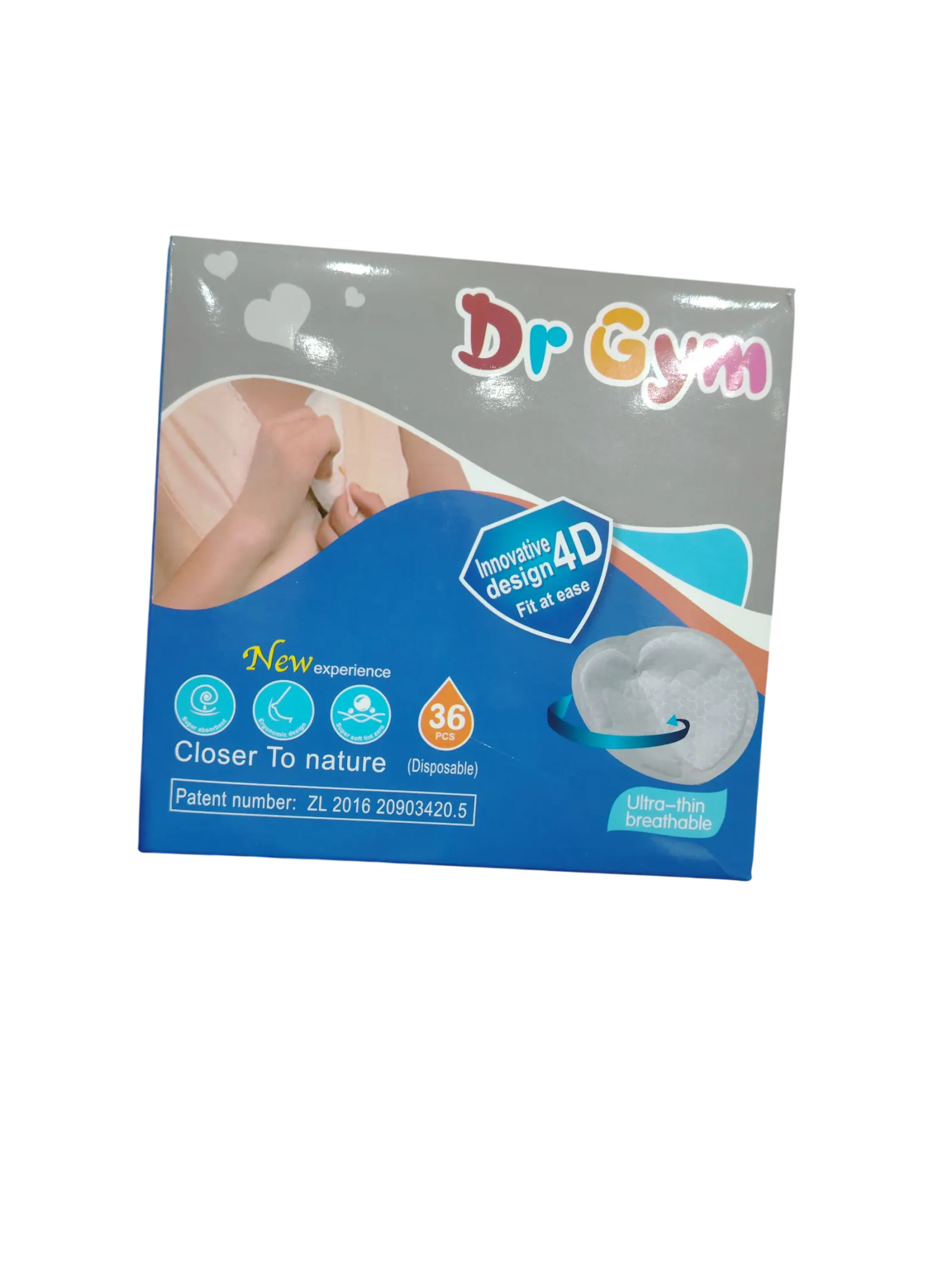 Dr Gym Breast Pads Kt- 053 48 Pcs